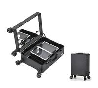 Travel Makeup Case Cosmetic nizer Beauty Storage Bag Portable Makeup Kit Toiletry Bag for Women Stylish Cosmetic Trolley Perfect for Travel & Home Use (Size: A)