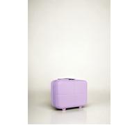 Travel Makeup Case Lightweight Waterproof PC Shell Organizer JLY Purple Mini Cabin