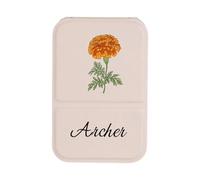 Travel Makeup Mirrored Foldable Design with Adjustable Stand PU Leather Portable Handheld Rectangular Cosmetic Mirrored Gift Folding Makeup with Adjustable Stand