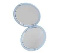 Travel Makeup Mirrored Foldable Design with Double Side Glass Reflection Portable Handheld Round Cosmetic Mirrored Gift Folding Makeup