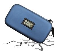 Travel Medicine Cooler Bag - Portable Cooler Organizer with LCD Digital Display | Long-Lasting Cooling Storage for Diabetic Supplies, Vaccines, Medicines, and Travel Use