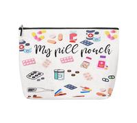 Travel Medicine Stroage Bag for Women Me
