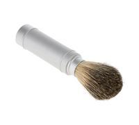 Travel Men Shaving Brush Soap Cream Shave Brush in Aluminum Handle Tube
