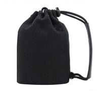 Travel Mesh Cover for JBL for go5 Speaker Beach Travel Mesh Cover | Sound-permeable nylon mesh, allows audio play through bag, lightweight protection, drawstring closure
