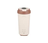 Travel Mini Electric Kettle, USB Powered 500ml Rechargeable Water Boiler with 4 Temperature Controls, Thermos Bottle for Baby Formula Tea Coffee A,A