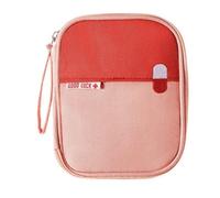 Travel Mini First Aid Pouch, Portable Mini First Aid Kit Storage Bag Empty Pouch for Outdoor Camping Hiking Travel Emergency Small