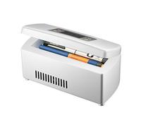 Travel Mini Insulin Cooler/Portable Rechargeable Car/Household Small Refrigerator, with Lcd Temperature Control, 2-18 ° C Can Store Interferon/Eye Drops/Serum