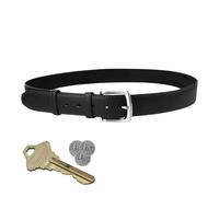 Travel Money Belt For Men Covert Anti-Theft Zippered PU Adjustable