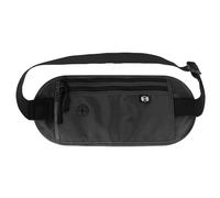 Travel Money Belt Hidden RFID Blocking Travel Wallet Waterproof Waist Belt Bag with Adjustable Elastic Strap Anti-Theft Passport Wallets for Men Women
