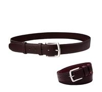 Travel Money Belt Under Clothes - PU Leather Safety Belt, Adjustable PU Leather Strap with Hidden Zipper Compartment, Anti-Theft Travel Case | Storage S, brown, riferimento alla descrizione