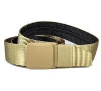 Travel Money Belt with Hidden Pocket, 120cm Adjustable Nylon, Anti-Theft Security Waist Pouch, Khaki