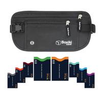 Travel Money Belt with RFID Sleeves - Black M