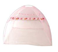 Travel Mosquito Net Bed Baby Children Summer Folding Insect Protection Net Pink Lightweight Portable Useful Home Holiday Mosquitoes Flies Gift Idea Summer Safety Crib