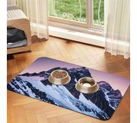Travel Mountain Pet Feeding Mat Bowl Mat Dog Mat Suitable For Dogs Cats Specific Pads Feeder