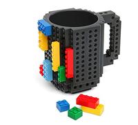 Travel Mug Creative Cups for Milk Coffee Water Build-On Brick Type Holder Building Blocks Design Birthday Gift Mugs