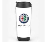 Travel Mug for Alfa Romeo Giulietta Giulia Stelvio Mito 147 156 159 Brera GT Thermal Mug Leak Proof Insulated Water Bottle Coffe Hot and Cold Drinks Flask,F