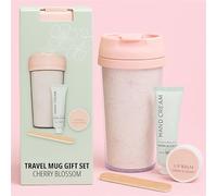 Travel Mug Gift Set for Women Insulated Reusable Coffee Cup with Hand Cream