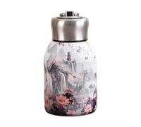 Travel Mug Insulated Cup,Ceramic Travel Mug with Lid and Handle Tall Coffee Cup for Home Office