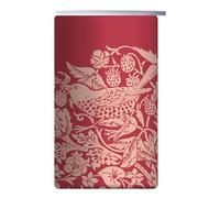 Travel Mug Metal (350ml) - ACS William Morris (Raspberry)