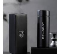Travel Mug with Car Emblem Logo Badge for Peugeot 3008,Stainless Steel Vacuum Tumbler Leakproof Insulated Coffee Cup for Cold or Hot Drinks Flasks Car Gifts Journey Essentials