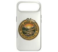 Travel Nurse Expedition RV Retro Park Badge Patch Style Case for iPhone Air