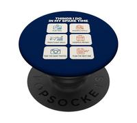 Travel Obsessed Things I Do In My Spare Time Vacation PopSockets Adhesive PopGrip