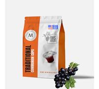 Travel Pack - The Miracle Meal Pre-Filled Traditional Communion Cup - Bag of 25 with Wafer and 100% Concord Grape Juice