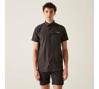 Travel Packaway Short Sleeve Shirt Regatta Dark Grey XL