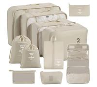 Travel Packing Cubes Set 7/8/9/10PCS Suitcase Organizer Storage Bags
