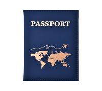 Travel Passport Protector Traveling Essential Passports Holder Pu Document Card Organizer for Him Vacation Gifts Travel Passport Holder Book Traveling Accessories for Traveler Christmas Gift