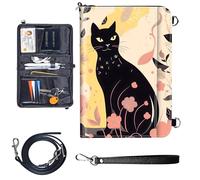 Travel Passport Wallet Passport,Family Passport Holder - Large Travel Passport Wallet Holder for Family Men Women, RFID Blocking,Lightweight Portable with Zipper Pocket, Apples Fruits Flowers