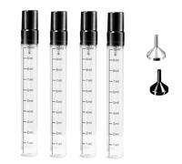 Travel Perfume Atomiser Bottle Refillable, 4 Pcs 10ML Leak Proof Cologne small Spray Bottles set,Portable Perfume Bottle Refillable for Toiletries Travel Perfume Fragrance Container