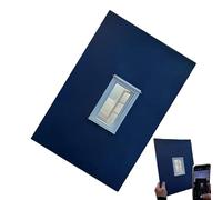 Travel Photo Prop with Window | Portable and Fun Viewer to Frame Photos, Frame with Window Shape for Travel, for Outdoor Parties Studios Lakes and Monument