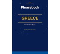 Travel Phrasebook for Greece (European Travel Phrasebook Series)
