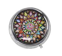 Travel Pill Box - Three Compartments Daily Pill Container - Compact Medicine Container for Family and Friends