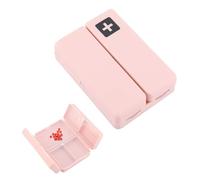 Travel Pill Case for Purse, 7 Compartments Portable Travel Pill Box, Pill Organizer with Unique Magnetic Design Portable Pill Organizer Portables Pocket Pill Box Dispenser Pill Holders for Traveling