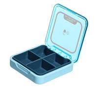 Travel Pill Container Pill Carry Case Small Sealing Medicine Organiser Portable Daily Pill Storage for Tablet Fish Oils Supplements