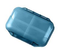 Travel Pill Organiser, Compact Medicine Box with Large Capacity, Medicine Travel Case, Pill Management Kit, Pill Travel Bag, Medicines Organisation for Backpack Case, Coat, Pockets, Money