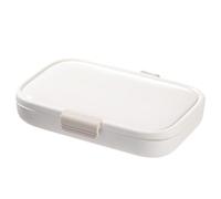 Travel Pill Organizer, 7-Day Medicine Case Containers, 5.12x3.15x0.91 inches Compact Medicine Planner, Portable Outdoor Pill Storage for Shoulder Bag & Schoolbag