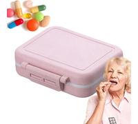 Travel Pill Organizer - Daily Pill Box, Portable Medicine Box with 3 Compartments for Daily Use | Nutritional Supplement for Daily Pill Containers at Pr