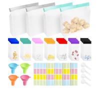 Travel Pill Organizer, Damp-Proof Portable Reusable Pill Bags, Breastmilk Containers for Mom Dad Friends Family Grandma Grandpa Daily Business Airplane Cruise