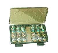 Travel Pill Organizer - Medicine Dispenser Box, Supplement Case, Tablet Container, Sorting Unit | Planning Container