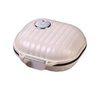 Travel Pill Organizer - Small Pill Box, Waterproof Medicine Storage, Easy Carry Case | Portable Organizer For Pills, Vitamins, Fish Oil, Goat