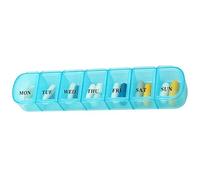 Travel Pill Organizer Weekly Small Storage Container