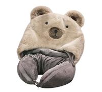 Travel Pillow Blanket - 2 in 1 Flannel Foldable Pillow Sleeping Bedspread, Comfort Wrap, Airplane Sleep Support, Foldable Travel Rest Set | Travel Blanket Pillows for Escape Car Train Camping