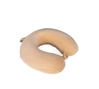 Travel Pillow for Air Plane Train Car Travelling,U-Shaped Health Care Neck Pillow Protects The Cervical Spine Memory Foam Suitable for sedentary People-Cream Color