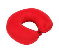 Travel Pillow for Airplane Neck Pillow for Travel Flight Pillow Memory Foam Travel Pillows for Adults Neck Pillow with Head Support Comfortable and Lightweight Ideal for Car Train Bus (Red, One Size)