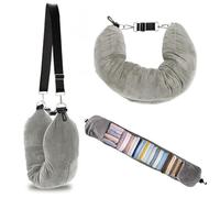 Travel Pillow, Refillable Clothes, Airplane Pillow, Inflatable Travel Pillow. Neck Pillow to Save Space in Your Travel Suitcases by Train, Airplane, Car, Travel Cushion, Neck Pillow