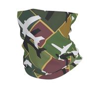 Travel Planes Airplanes Headwear Washable Neck Warmer Stylish Facial Covering For Tennis Climbing Sports 25X50Cm