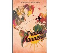 Travel Planner: All-in-One Organizer for 30-Day Adventures with Budget Tracker, Packing List, Calendar & Journal - Compact 5.5" x 8.5"